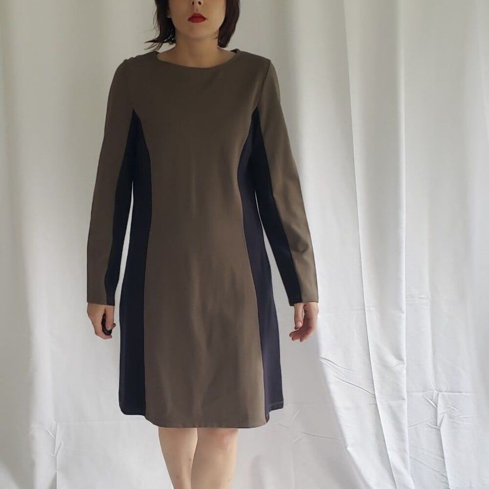 Sahalie Brown and Black Dress‎
